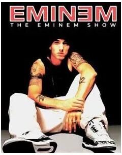Inspire Select Eminem Rap Legend Canvas Wall Art Modern Hip Hop Music Poster For Room Decor q 15.7 X 23.6 In No Frame
