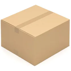 KK Verpackungen 100 Stück Karton 400 x 400 x 250 mm Faltkartons braun - 1 wellig Faltschachtel