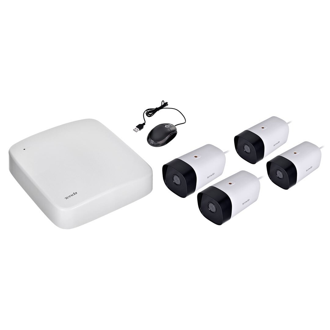 Tenda K4P-4TR 4-kanaals bewakingsset