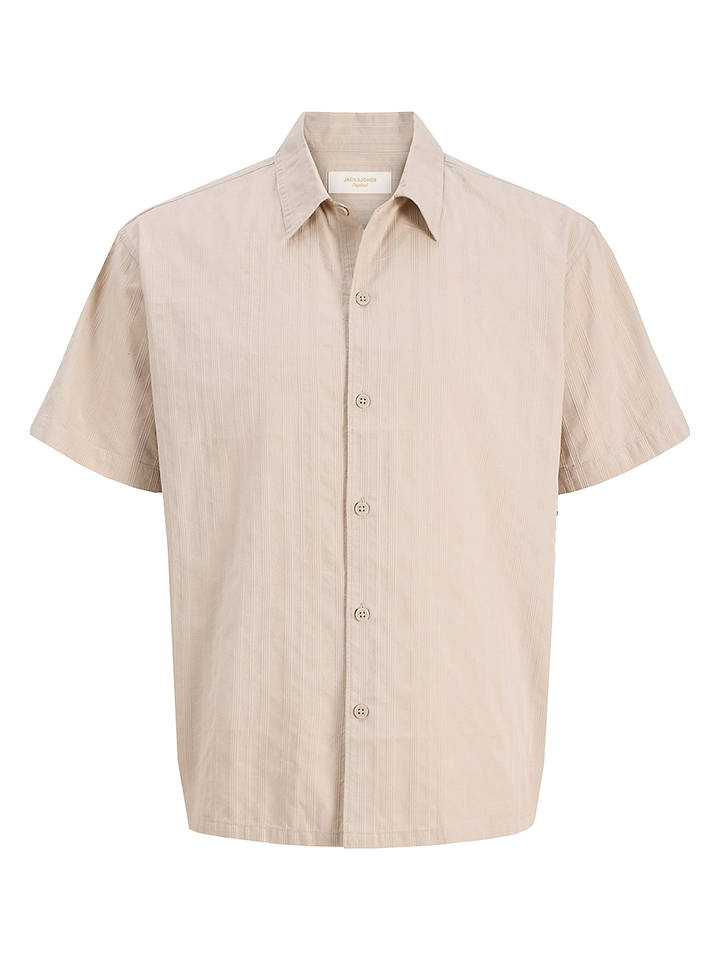 Jack & Jones Hemd "Riviera" in Beige - L