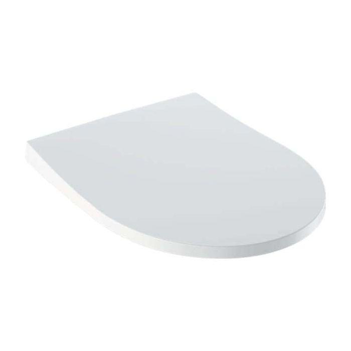Geberit iCon Slim WC-Sitz 574950000 weiss, mit Deckel, Wrap over, antibakteriell