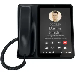 Jablocom Raven GDP-08, Telefon, Schwarz