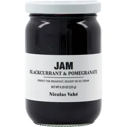 Nicolas Vahe Marmelade Schwarze Johannisbeere und Granatapfel 235 g