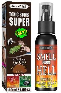Modern Mode Marketplace Extra Strong Poop Spray   Non Toxic Fart Gag Prank Gift & Smelly Stink Bomb Toy b
