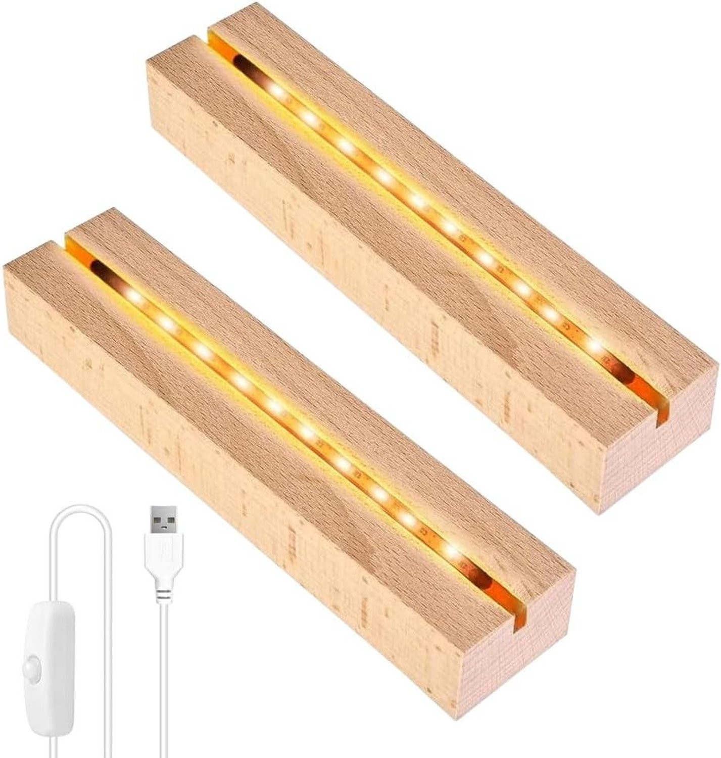 LED Verlichte Displaystand met USB voor Decoratie en Presentatie