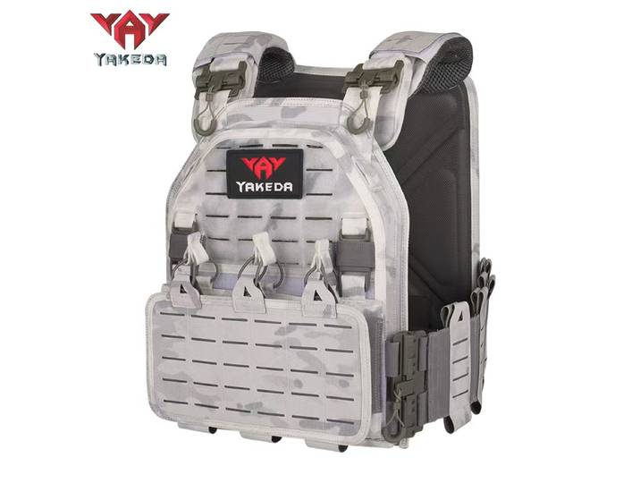 Gilet tactique YAKEDA, gilet de protection réglable pour la chasse en plein air, porte-plaques, équipement de combat Airsoft, gilet 6094