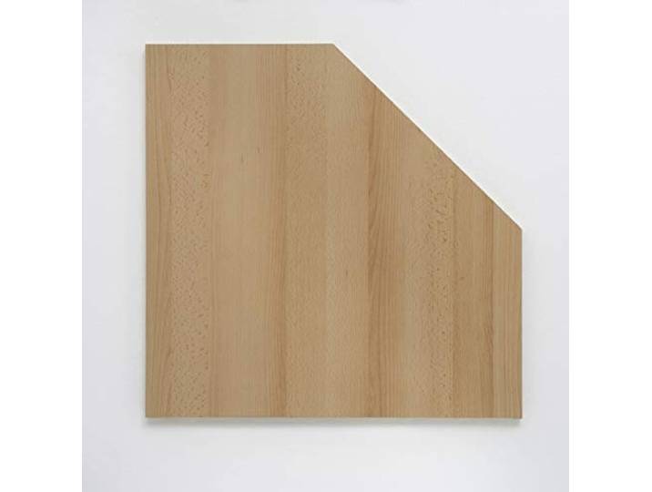 Möbelpartner Manni Eckplatte, samerbergbuche, ca. 65,0 x 65,0 x 2,2 cm