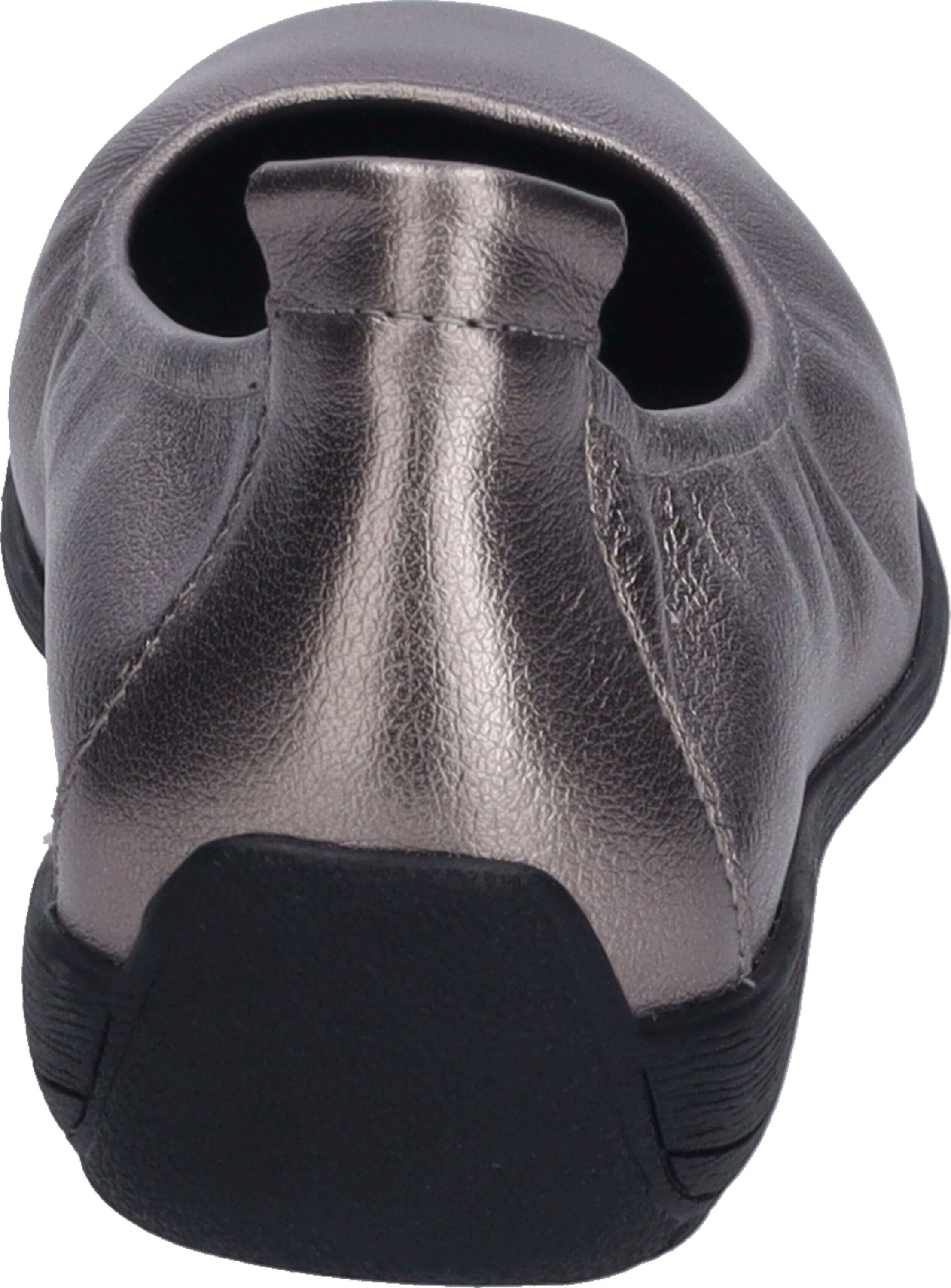 Ballerina JOSEF SEIBEL "Fenja 01, basalt", Damen, Gr. 38, grau (basalt), Obermaterial: 100% Rindsleder Leather cow., Schuhe Ballerina