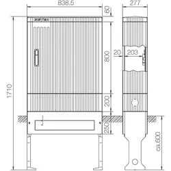 ABN Anschlusssäule SL177
