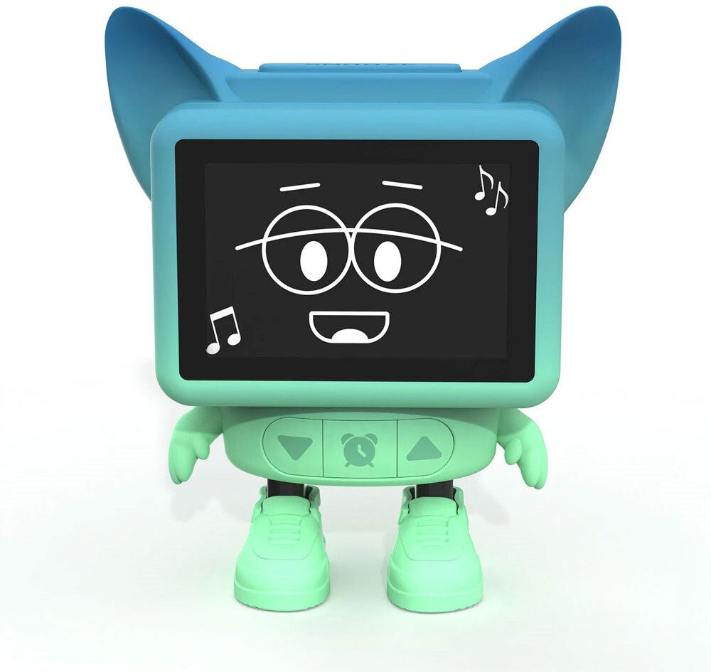 MOB - Dancing Alarm Clock Bluetooth Højtaler - Blå