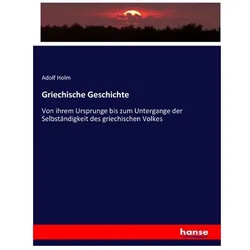 Griechische Geschichte, Fachbücher von Adolf Holm