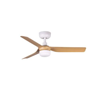 Faro DC Deckenventilator Mini Punt Weiß-Ahorn mit LED 90