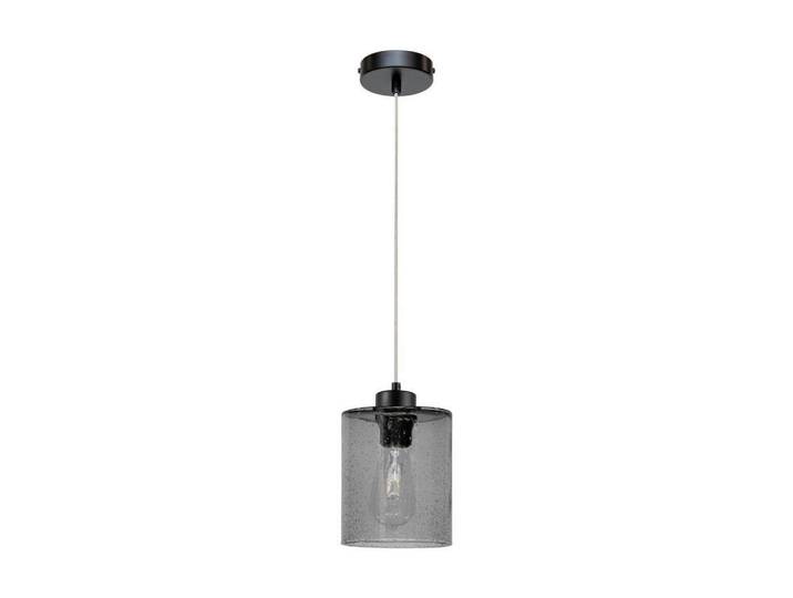 Hängeleuchte Zefir, Schwarz, Glas, 15x125x15 cm, Eec, ohne Chemie, Lampen & Leuchten, Innenbeleuchtung, Hängeleuchten, Pendelleuchten