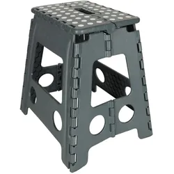 OEM, Hocker, Rutschfester Klapphocker 39cm dunkelgrau