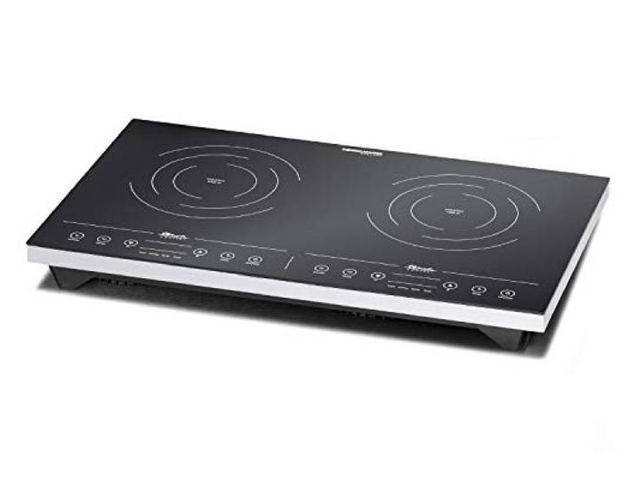 Rommelsbacher CT 3410/IN plaque Noir\, Blanc Comptoir Plaque avec zone à induction 2 zone(s)