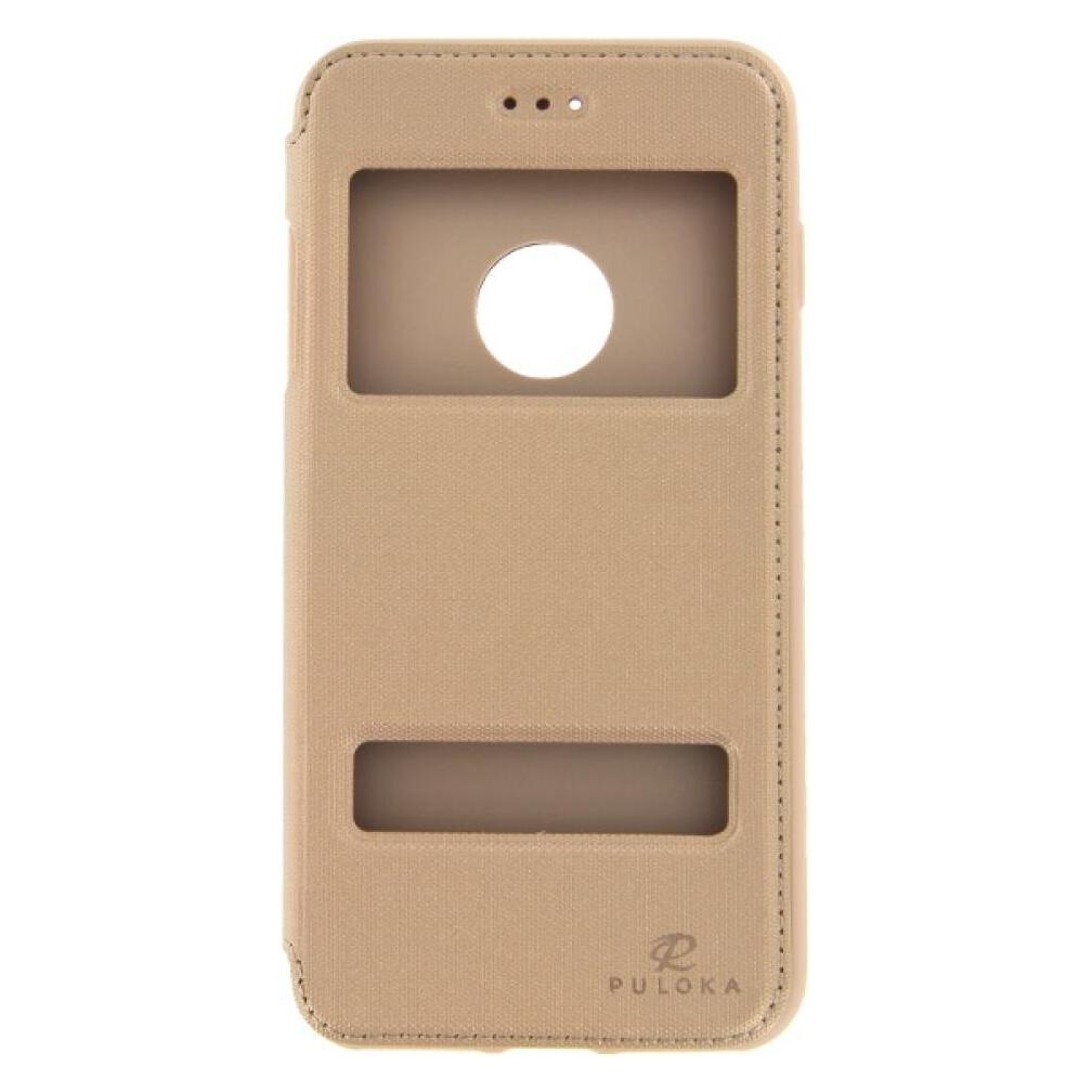 Puloka Flip Case für iPhone 7 Plus gold (Apple iPhone 7 Plus) (30380353)