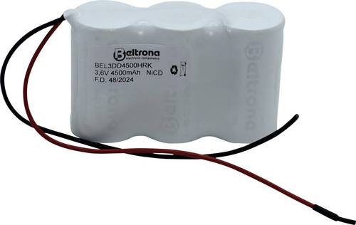 Beltrona BEL3DD4500HRK Spezial-Akku NiCd 3.6V 4500 mAh 1St.