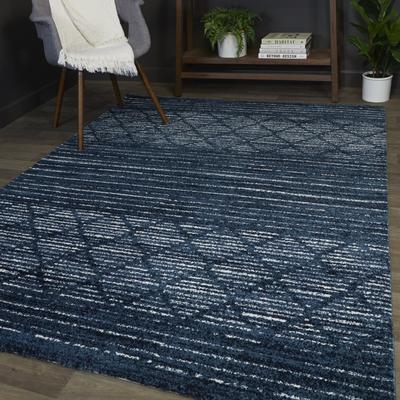 Balta Rugs Madera Striped Contemporary Area Rug