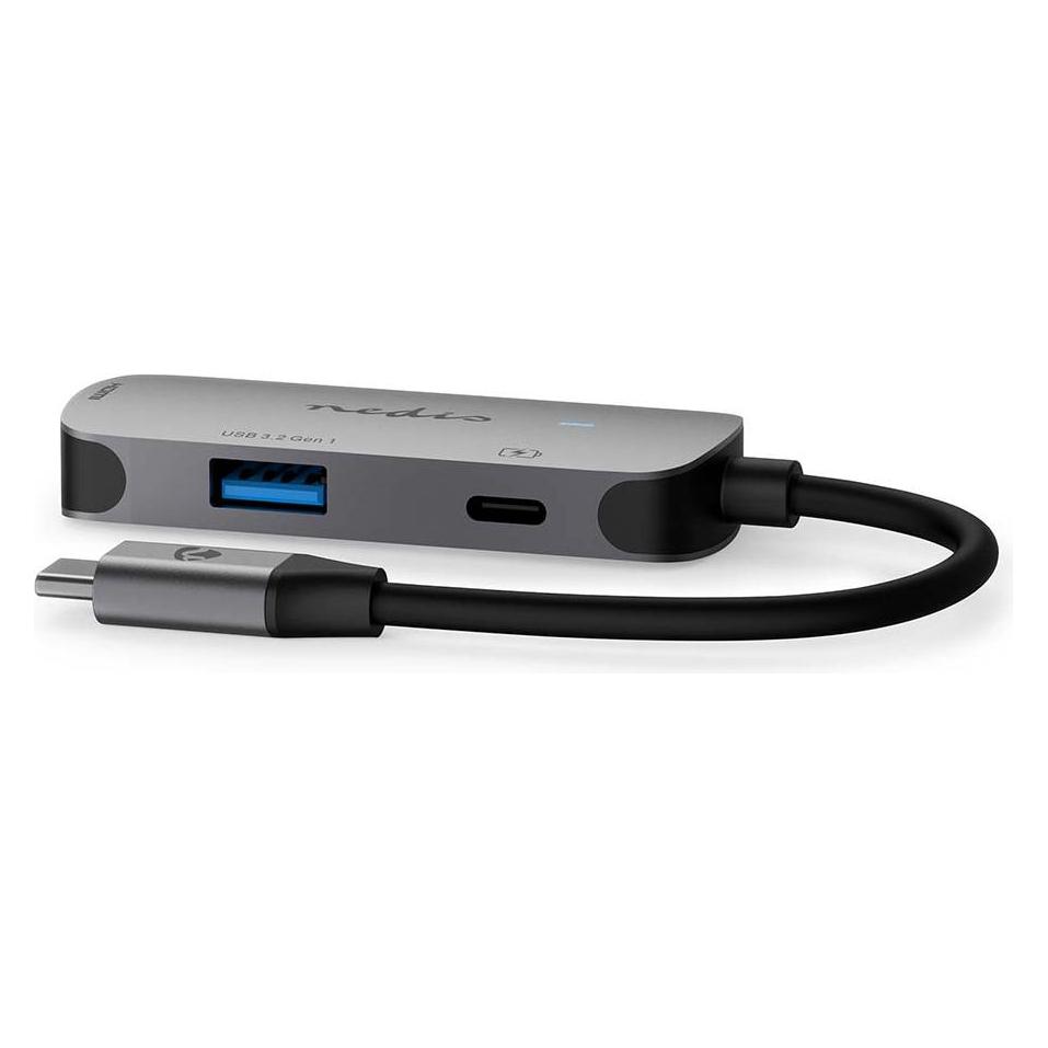 Nedis CCGB64230GY01 (USB-C, 3 Ports) (CCGB64230GY01)