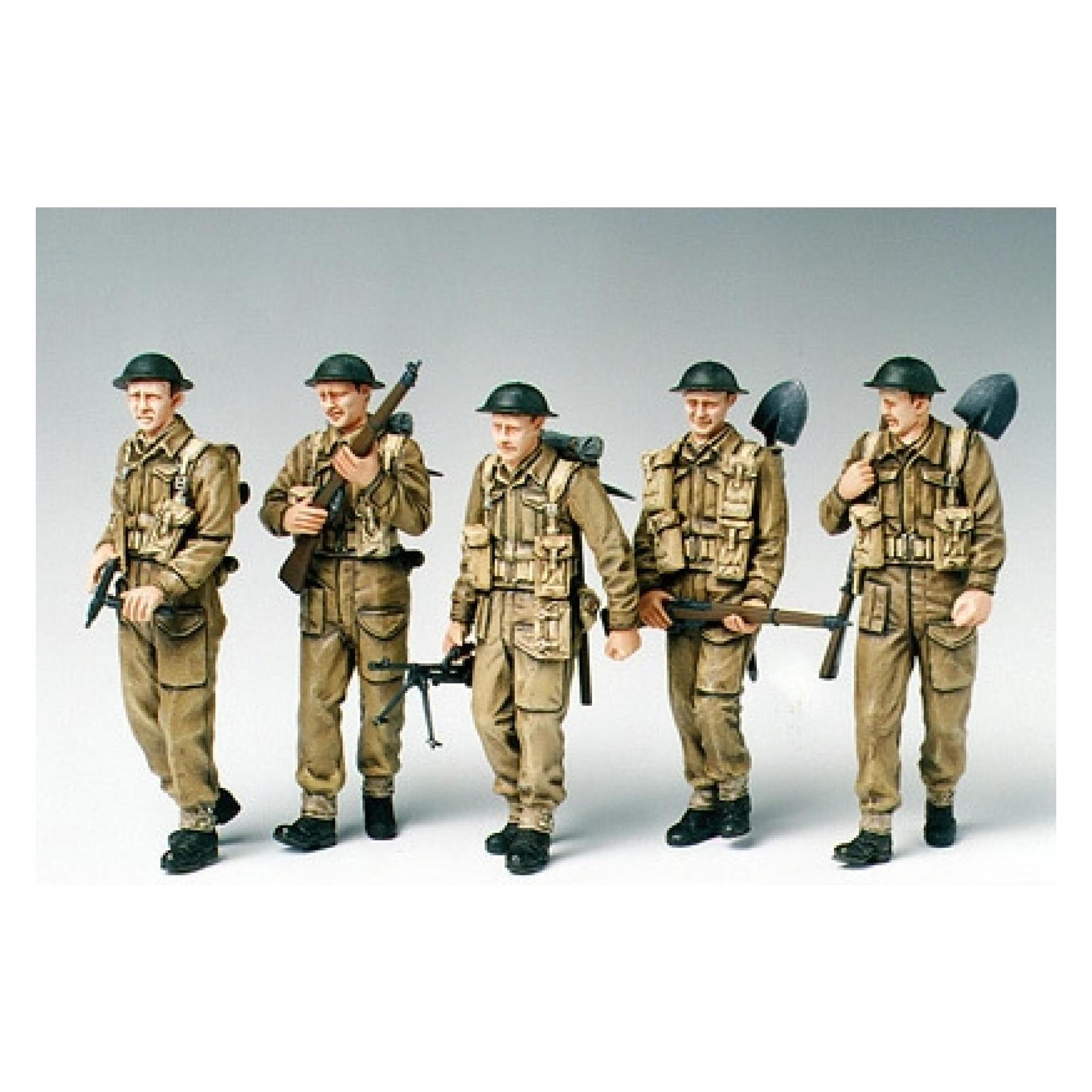 Tamiya 1:35 WWII Fig-Set Brit.Infant.Patrol.(5) (300035223)