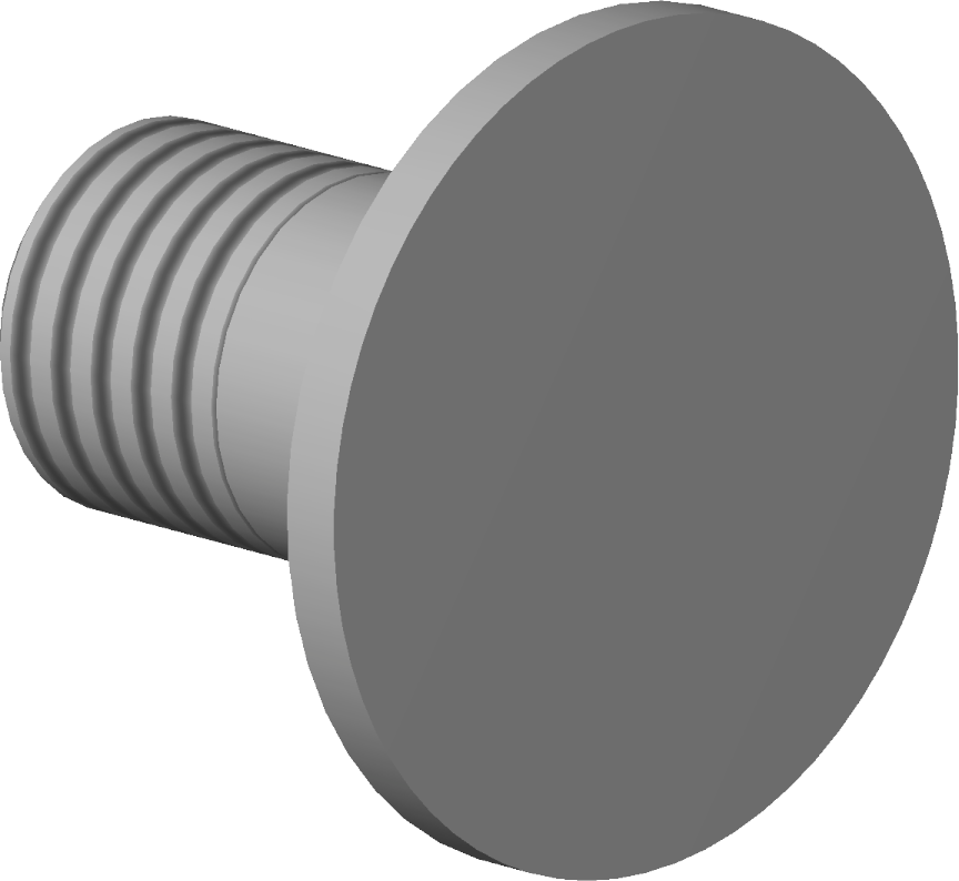 Dornbracht vis décorative 13 mm - M6 - 083030525-00 chromé