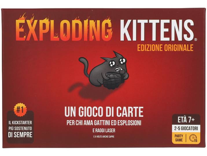 Asmodee Exploding Kittens 7+ Jahre (Italienisch)