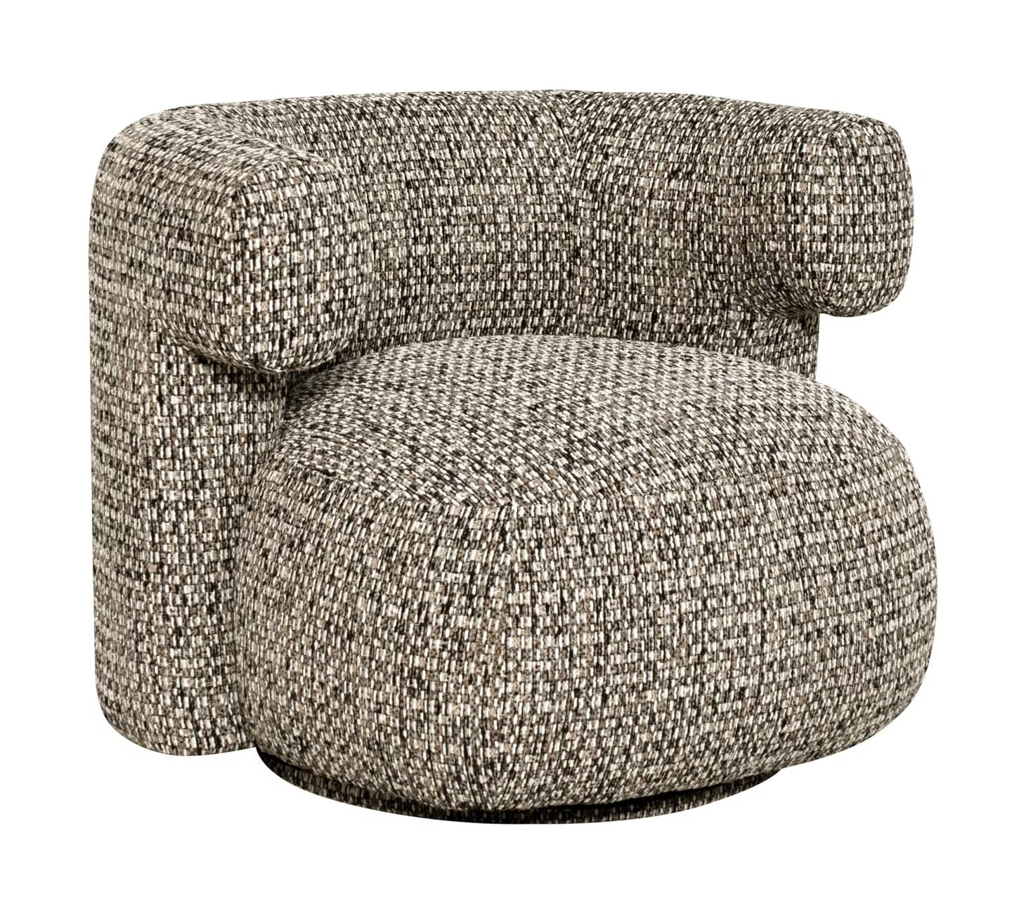 Richmond Interiors Draaifauteuil Talley Bouclé - Cobblestone
