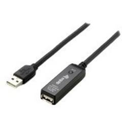 equip 10m USB A A Schwarz Kabel 2.0 Extension Cable 133310