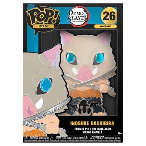 Funko Pin Demon Slayer - Inosuke Hashibira, nummer 26