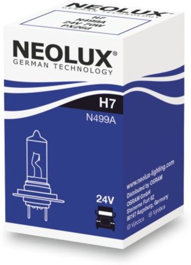Glühlampe Halogen NEOLUX H7 24V, 70W, 1 Stück