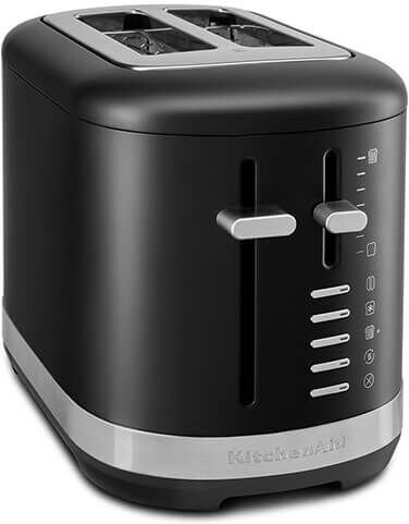 KitchenAid Breakfast Suite Matte Black 2 Slice Toaster