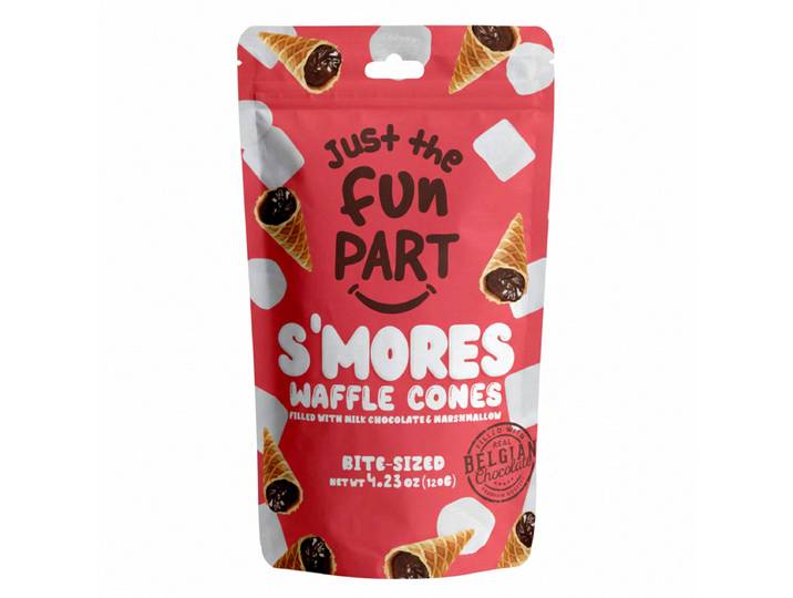 JUST THE FUN PART S'mores chocolat au lait et guimauve 120 g