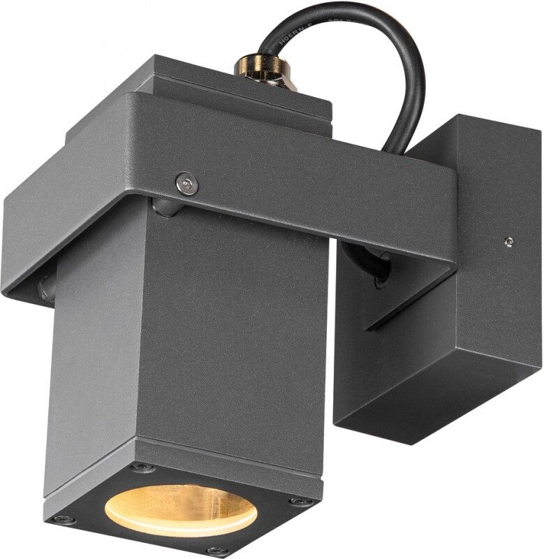Slv Theo Bracket Cw, Outdoor Wand- Und Deckenaufbauleuchte Qpar51 Anthrazit - Stand-, Wand- Und Deckenleuchten (Outdoor)