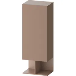 Duravit Balcoon Halbhochschrank, eckig, eine Tür, Anschlag links, Tip-on Technik, 360x500x1320mm, BA1302LJFIF0000, Farbe: Umbra Strukturiert Matt / Umbra Matt