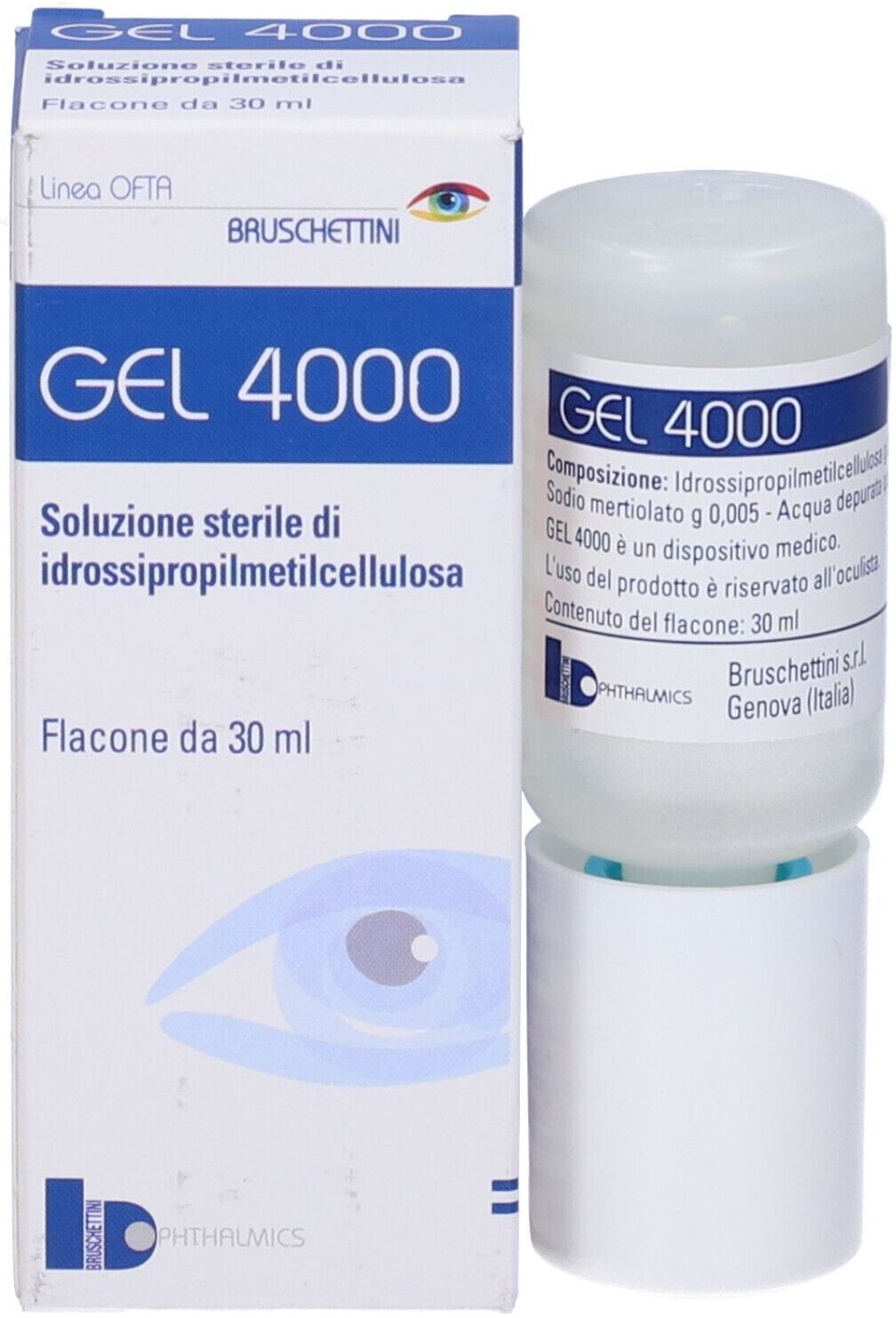 BRUSCHETTINI Srl Bruschettini Soluzione Gel 4000, 30 ml