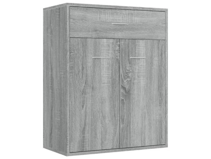 Buffet Sonoma gris 60x30x75 cm Bois d'ingénierie - SALALIS - SP117503