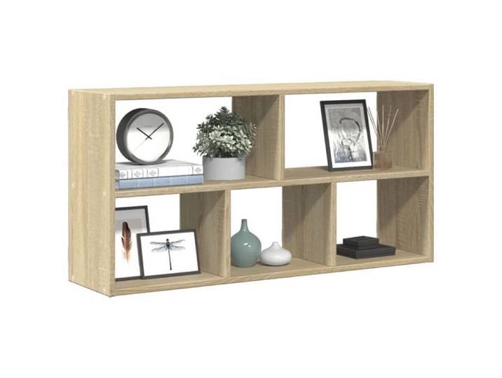 Étagère murale chêne sonoma 100x25x50 cm bois d'ingénierie 853274