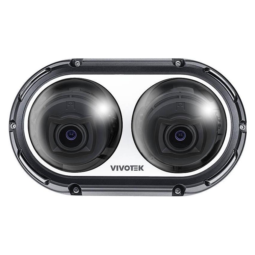 Vivotek MA9312-EHTV Vandal-Multisensor Kamera 2x 8 MP, 45.1-110.4°, IR-LED 20m (MA9312-EHTV)