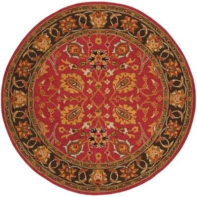SAFAVIEH Handmade Heritage Tierra Traditional Oriental Wool Rug