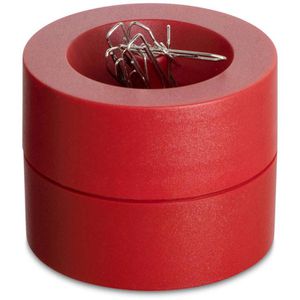 Maul Maul Büroklammerspender 3012325.ECO,  pro ECO, magnetisch, mit 15 Klammern, rot