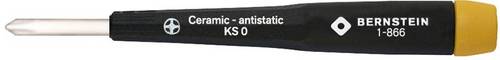 Bernstein Abgleichschraubendreher mit Keramik-Klinge, KS Gr. 0 Tools for Electronics 1-866