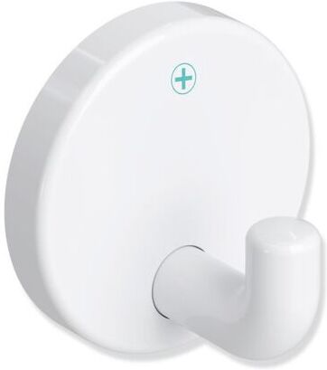 Hewi 801 active+ Wandhaken 801.90D01098 Rosette d= 40mm, antimikrobiell, signalweiß