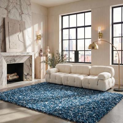 SAFAVIEH Handmade Rio Shag Sayoko Abstract Polyester Rug