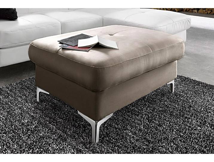 Hocker COTTA Sammy , grau, B:95cm H:47cm T:64cm, Hocker, Hocker