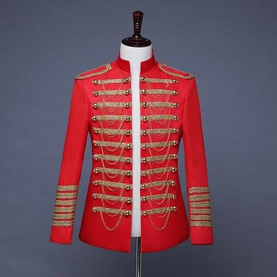 Mantel Maskerade Zirkusjacke Prinz Aristokrat Retro Vintage Rokoko Erwachsene Herren Karneval Maskerade Veranstaltung / Fest Verkleiden