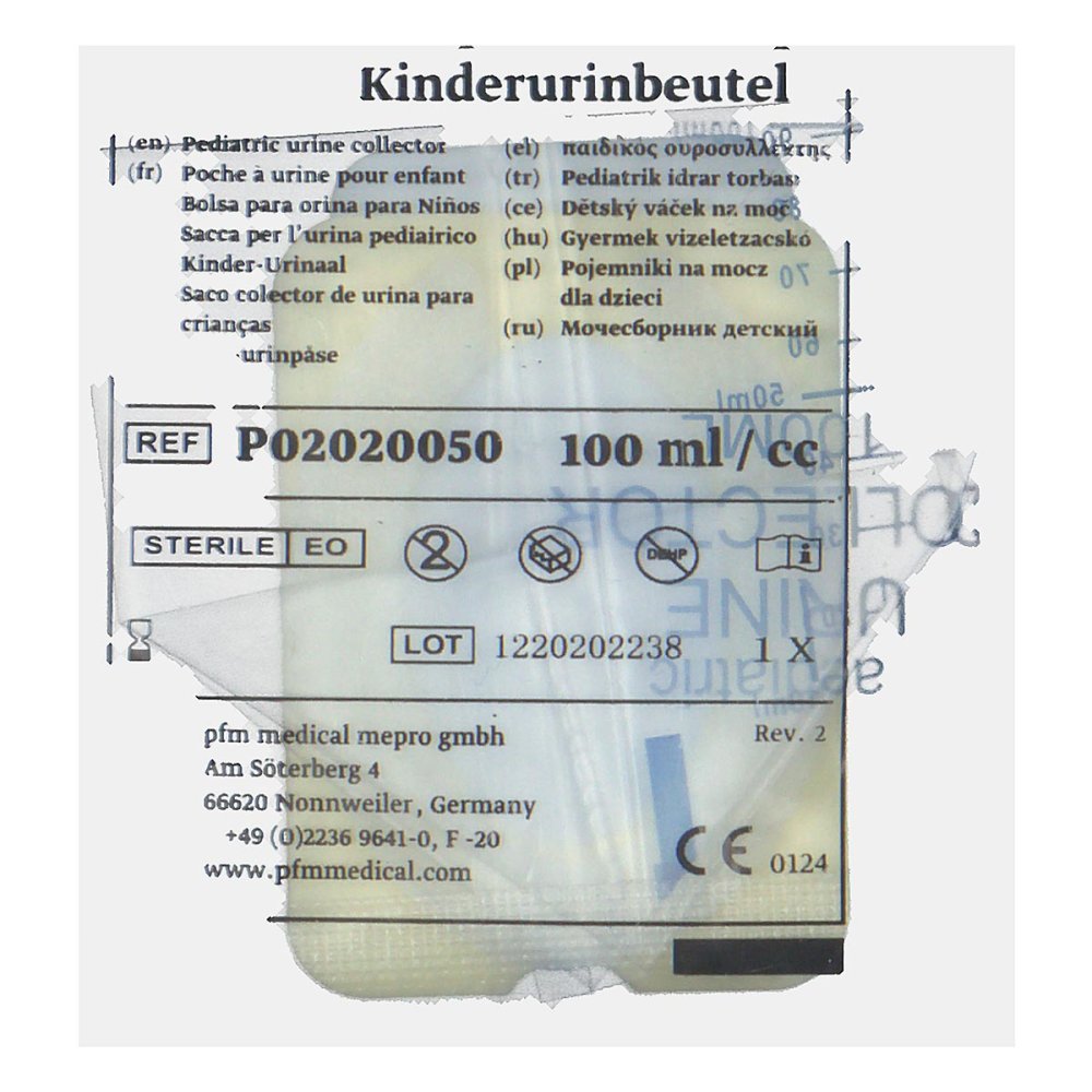 Dr. Junghans Medical GmbH Urinbeutel F.kinder Steril 100 Ml 17530647