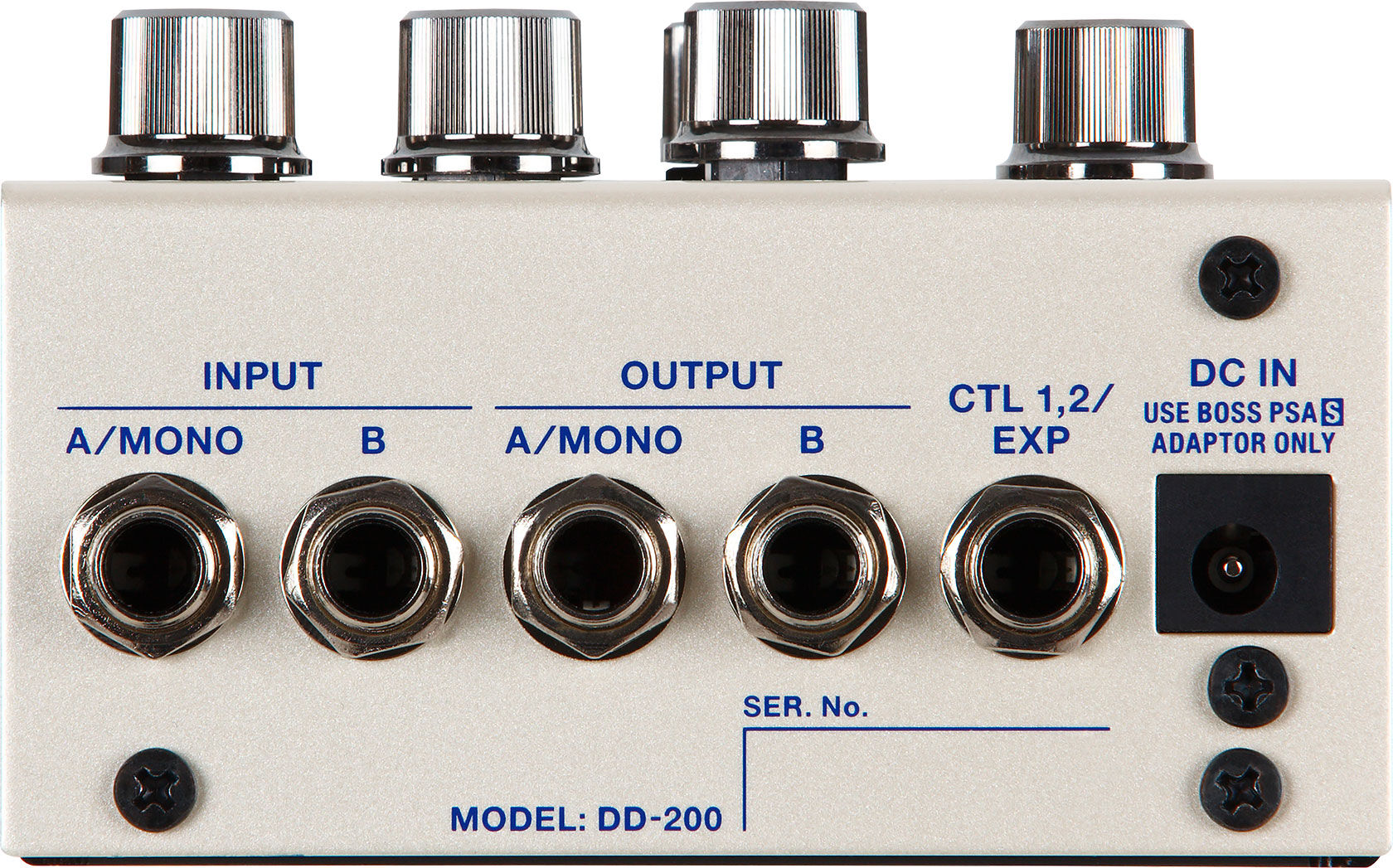 Boss DD-200 DELAY DIGITAL Processador 32-bits 96kHz