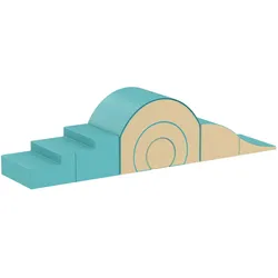 SCHAUMSTOFF Bausteine Kinder 5 tlg. Klettern Softbausteine Riesenbausteine Grün