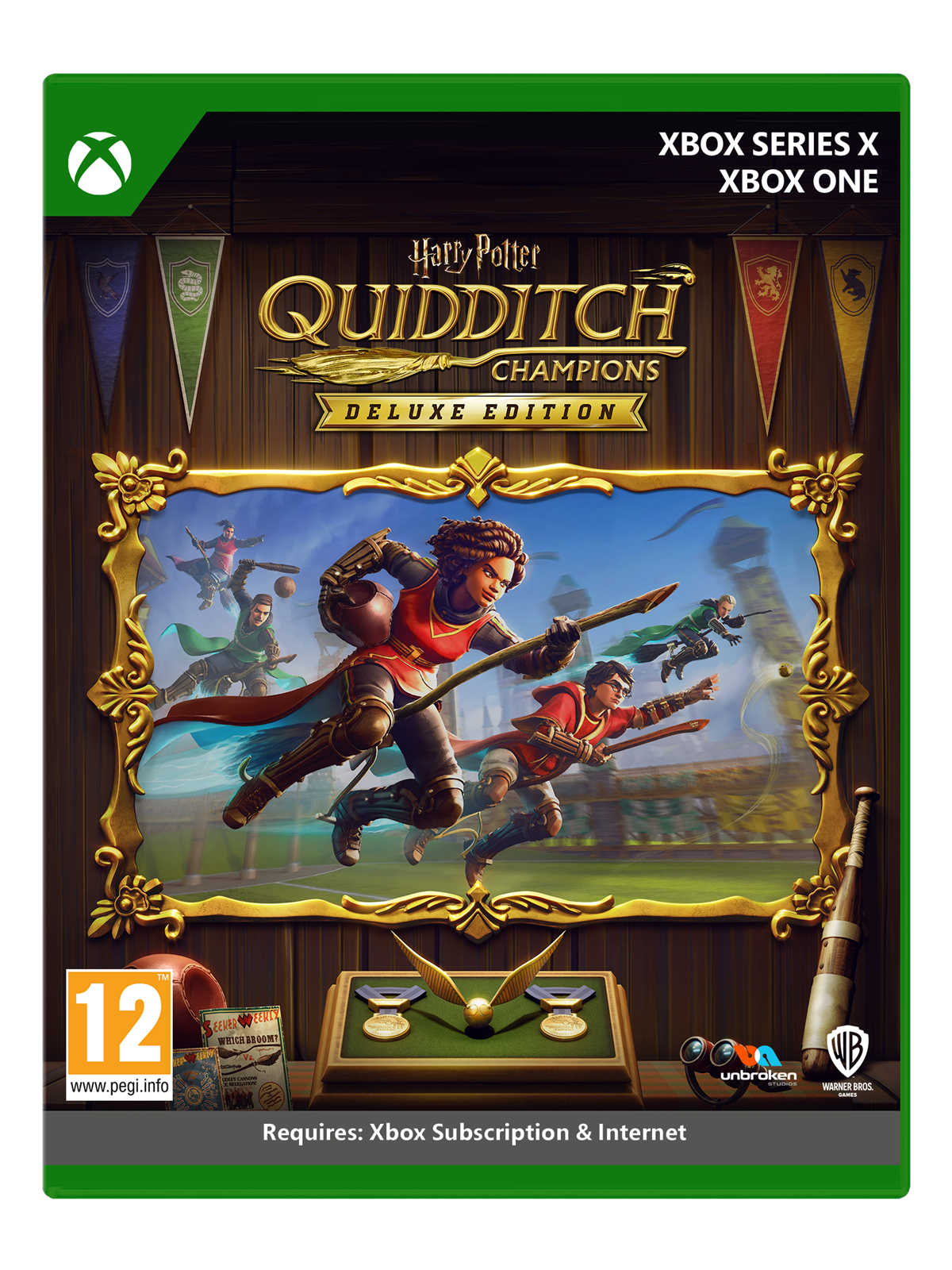 Harry Potter: Quidditch Champions (Deluxe Edition) - Microsoft Xbox Series X - Sport - PEGI 12