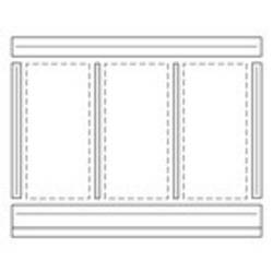 Vaillant Indach-Eindeckrahmen 3x für Neigungen 22-15 Grad 0020059879
